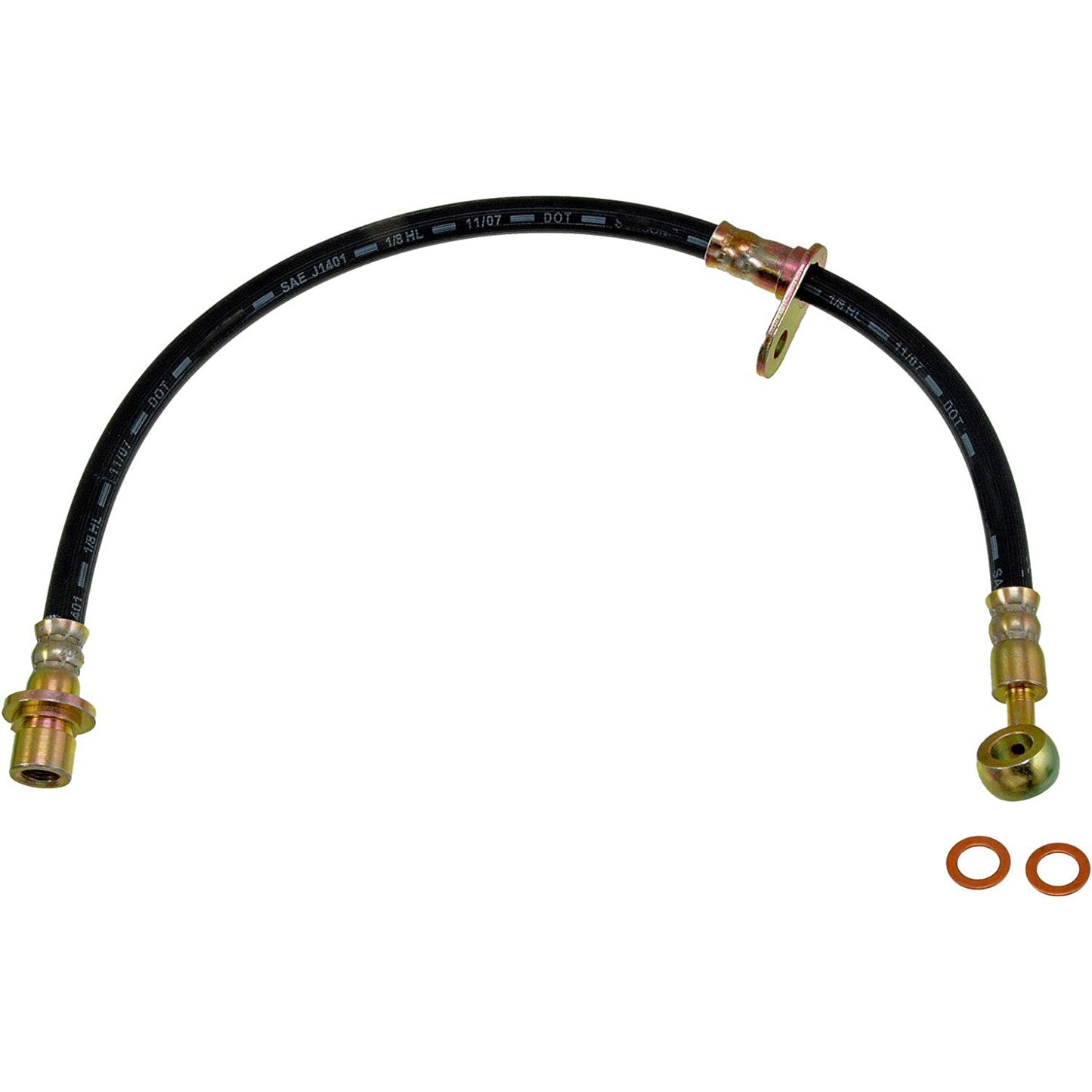 H381099 Rear, Passenger Side First Stop Series Brake Line, EPDM Rubber