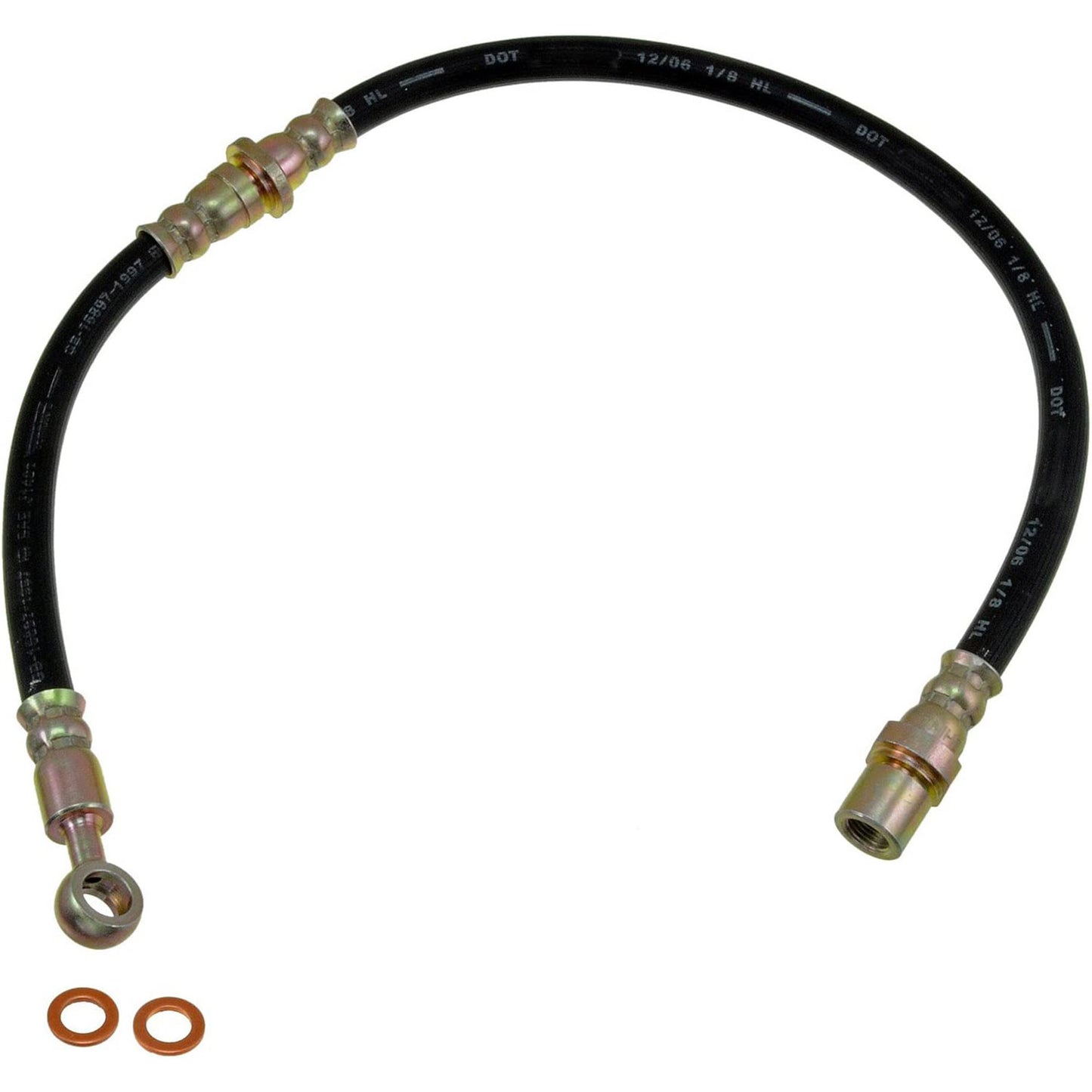 H381148 Front, Passenger Side First Stop Series Brake Line, EPDM Rubber