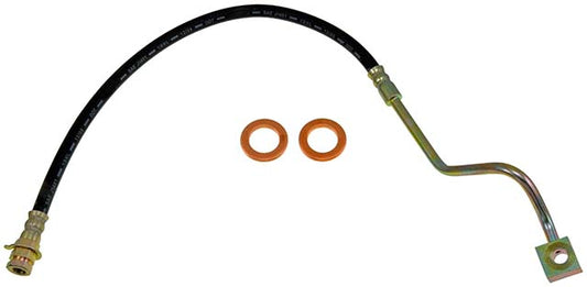 H381186 Front, Passenger Side First Stop Series Brake Line, Metal and Rubber