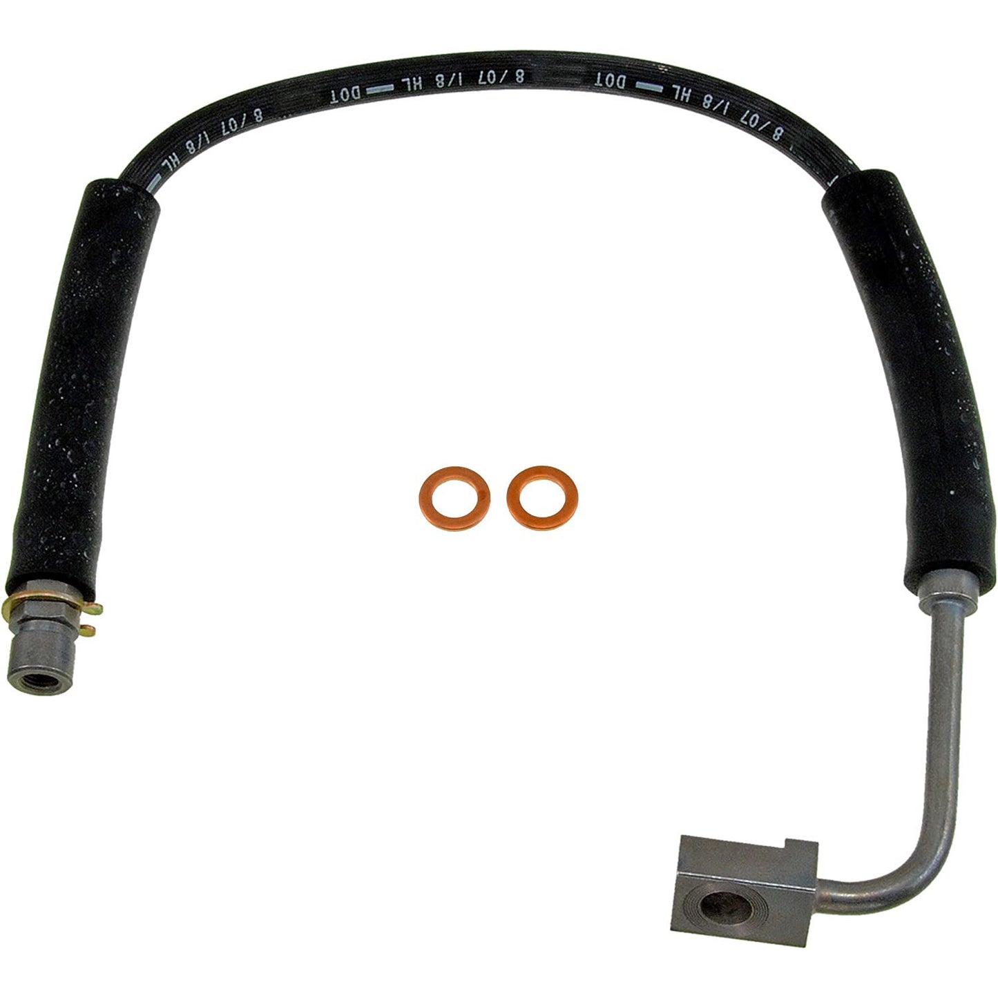 H381213 Front, Passenger Side First Stop Series Brake Line, EPDM Rubber