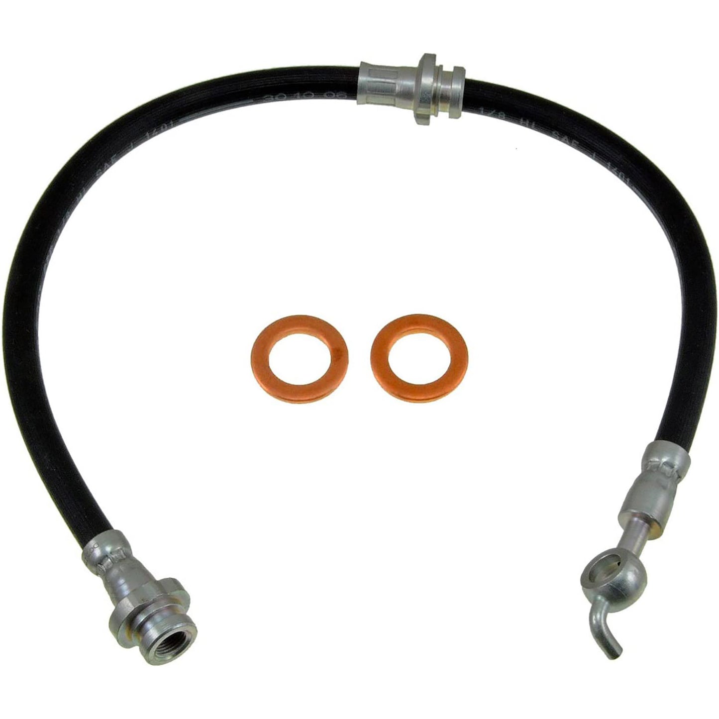 H38362 Front, Passenger Side First Stop Series Brake Line, EPDM Rubber