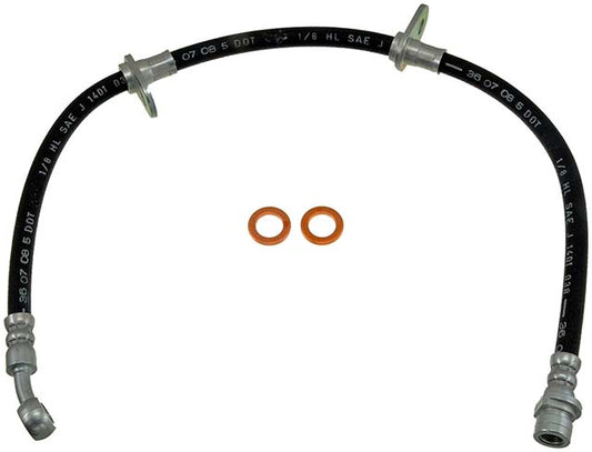 H38731 Rear, Driver and Passenger Side First Stop Series Brake Line, Metal and Rubber