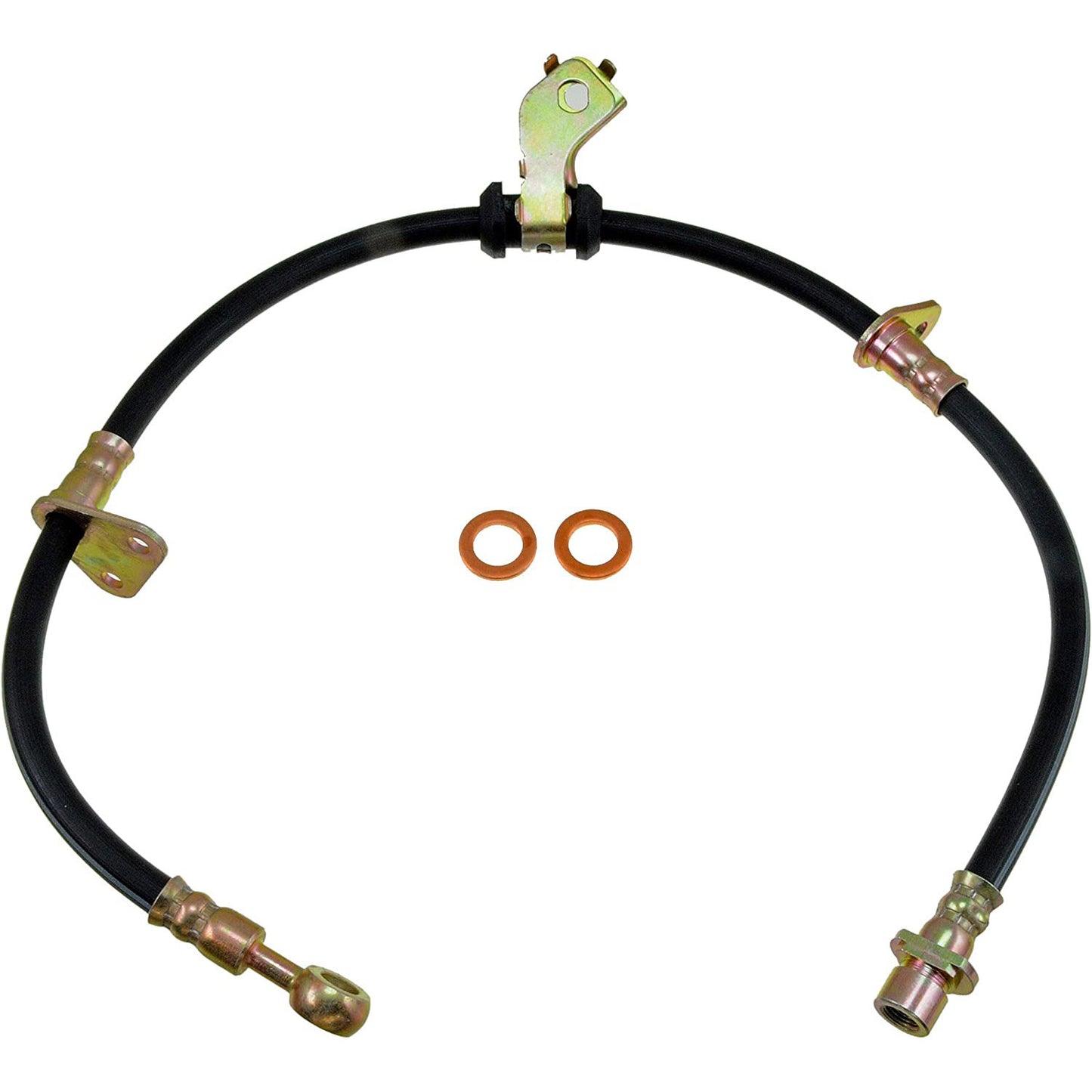 H38732 Front, Passenger Side First Stop Series Brake Line, EPDM Rubber