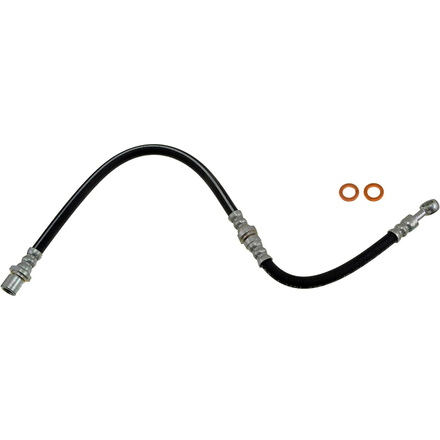 H38739 Front, Driver Side First Stop Series Brake Line, EPDM Rubber