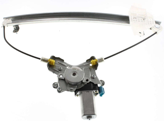 Front, Passenger Side Power Window Regulator, With Motor