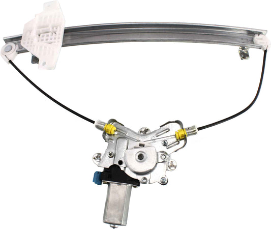 Front, Driver Side Power Window Regulator, With Motor