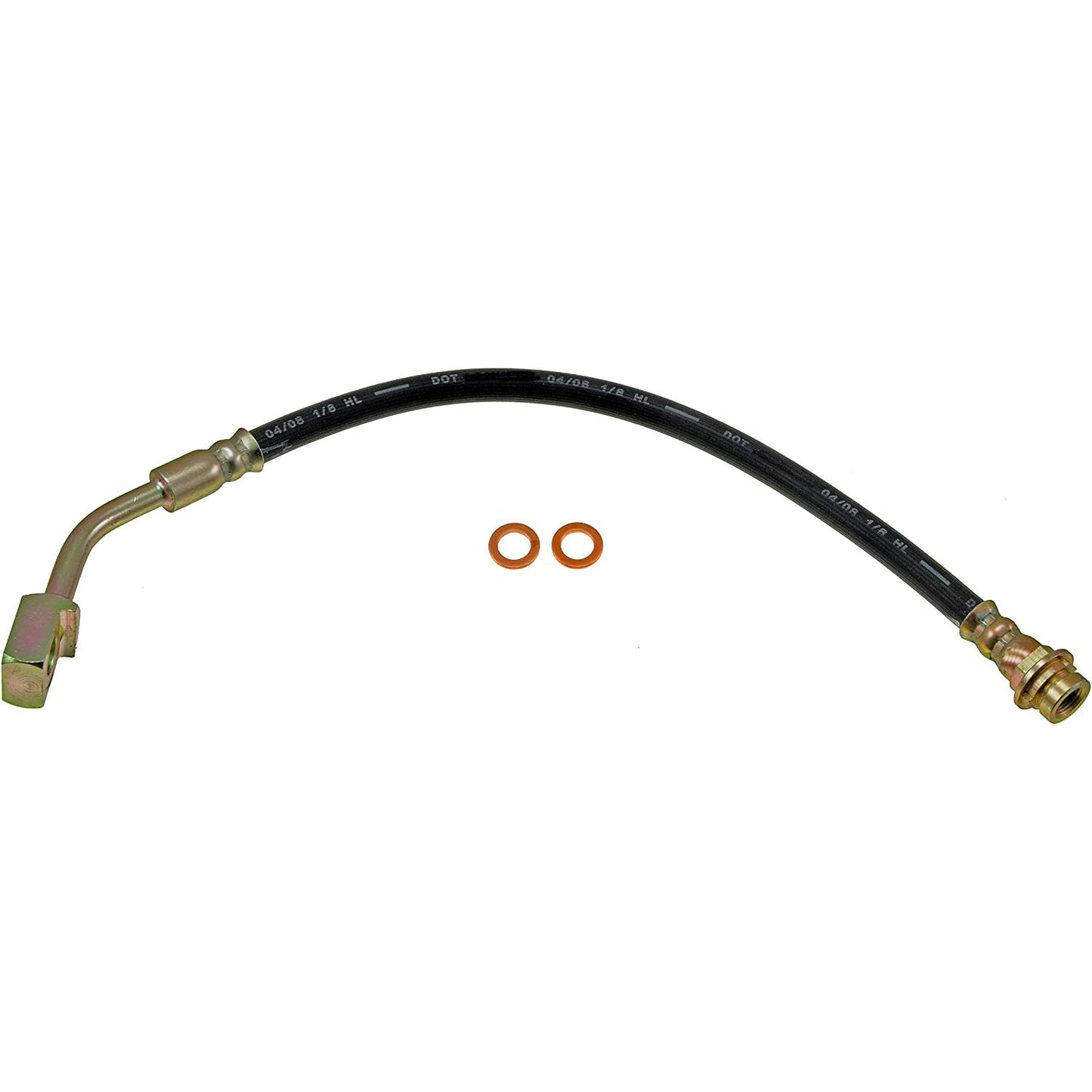 H620031 Front, Driver and Passenger Side First Stop Series Brake Line, EPDM Rubber