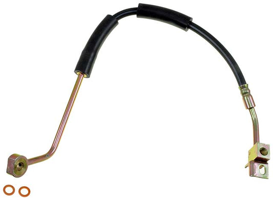 H620189 Front, Driver Side First Stop Series Brake Line, Metal and Rubber