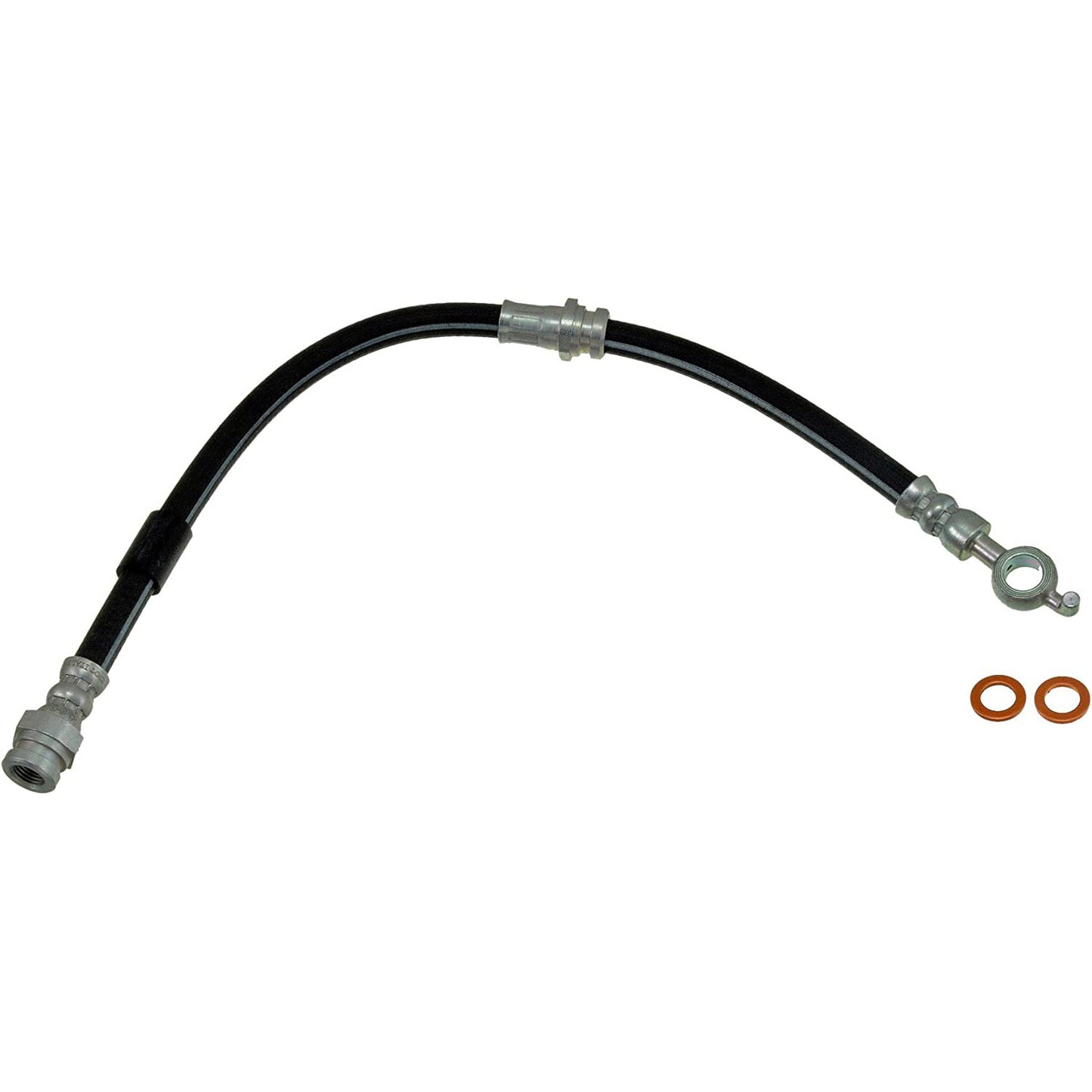 H620281 Front, Driver and Passenger Side First Stop Series Brake Line, EPDM Rubber