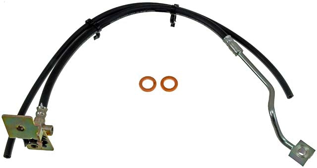 H620288 Front, Driver Side First Stop Series Brake Line, Metal and Rubber