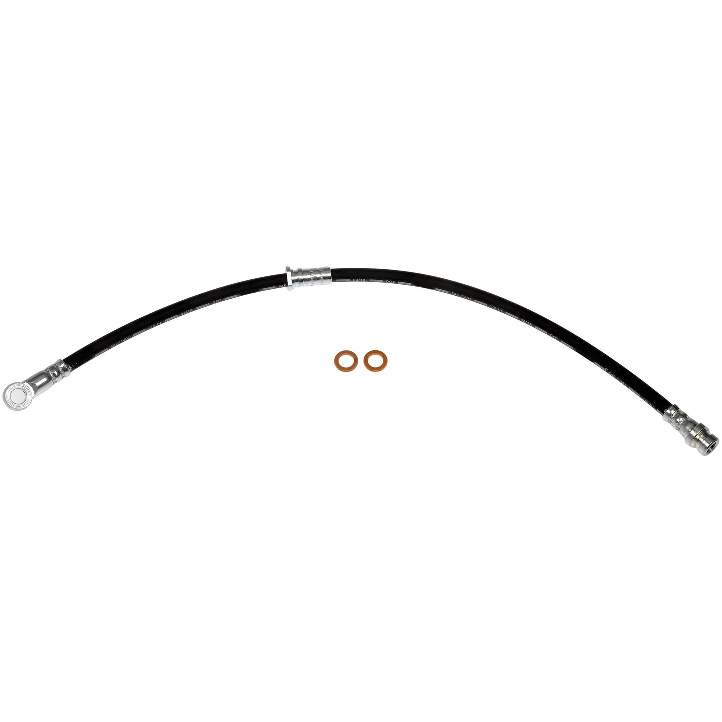 H620297 Rear, Driver Side First Stop Series Brake Line, EPDM Rubber