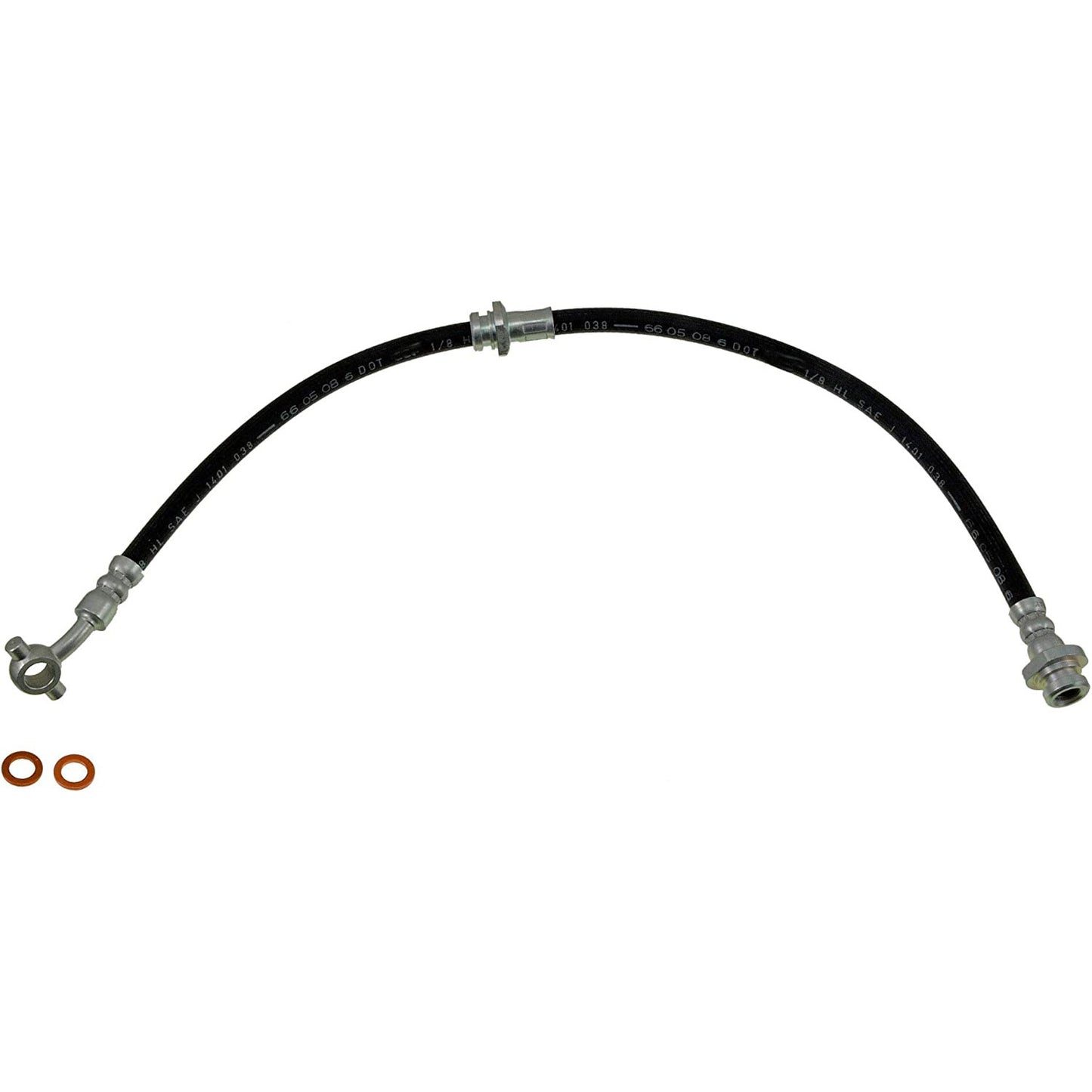 H620326 Front, Driver and Passenger Side First Stop Series Brake Line, EPDM Rubber