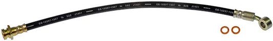 H620348 Front, Driver and Passenger Side First Stop Series Brake Line, Metal and Rubber