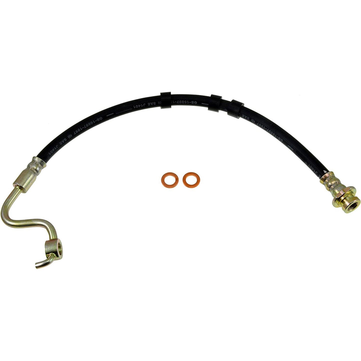 H620513 Front, Passenger Side First Stop Series Brake Line, EPDM Rubber