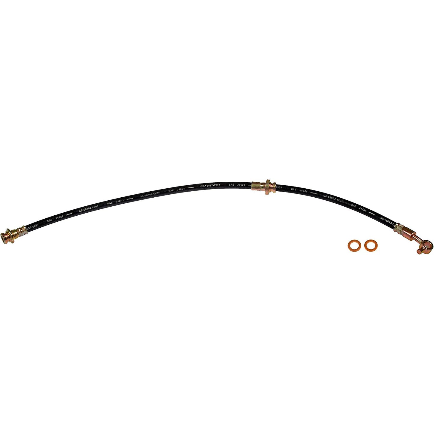 H620528 Front, Passenger Side First Stop Series Brake Line, EPDM Rubber