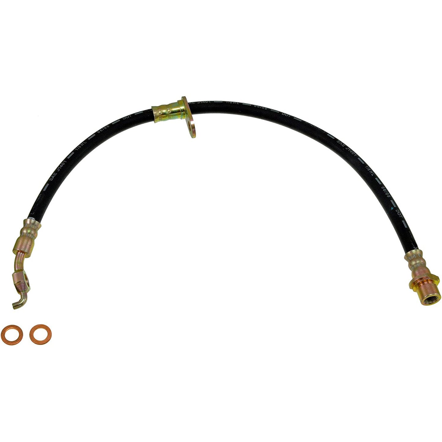 H620648 Rear, Passenger Side First Stop Series Brake Line, EPDM Rubber
