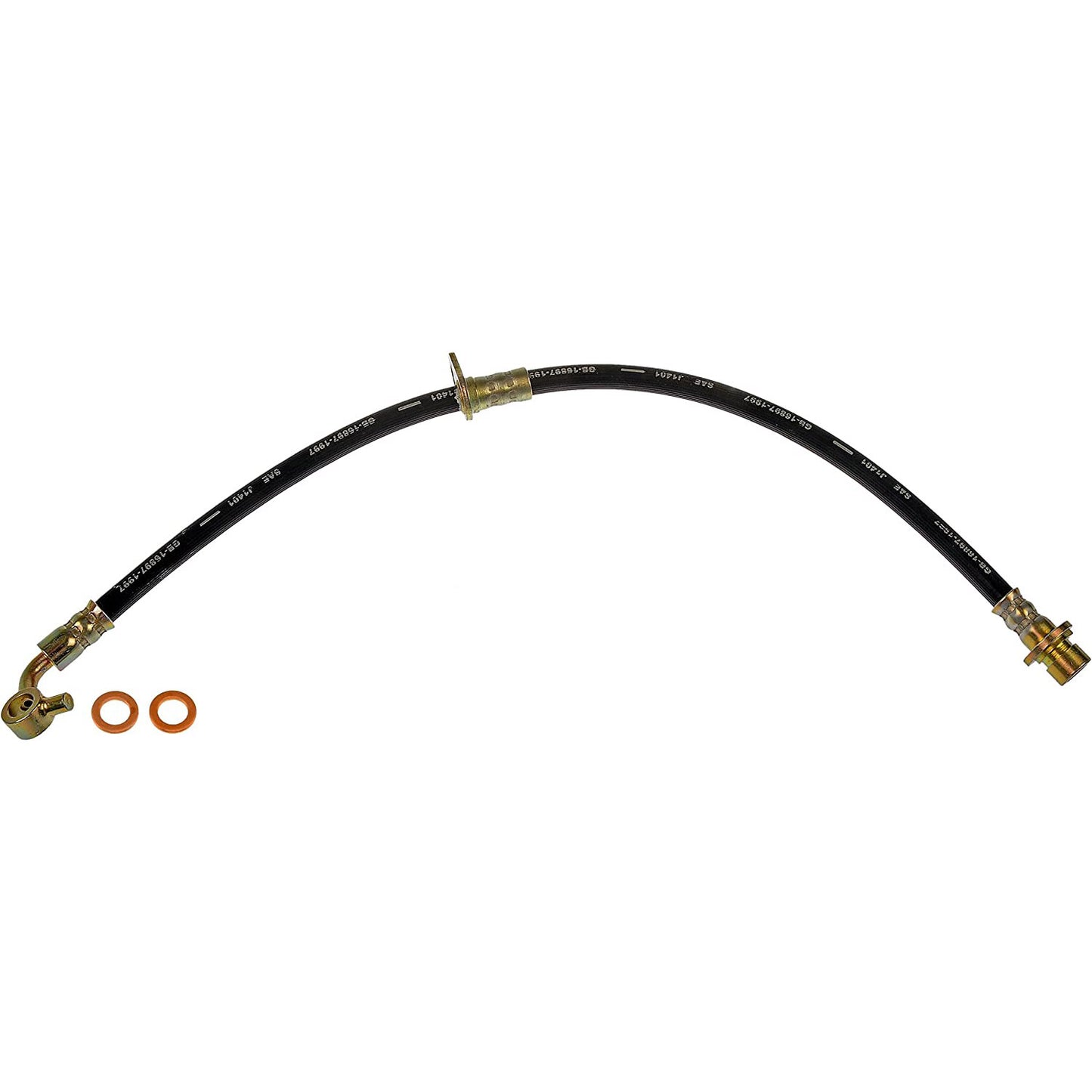 H620752 Задний тормозной шланг серии First Stop со стороны водителя и пассажира, резина EPDM