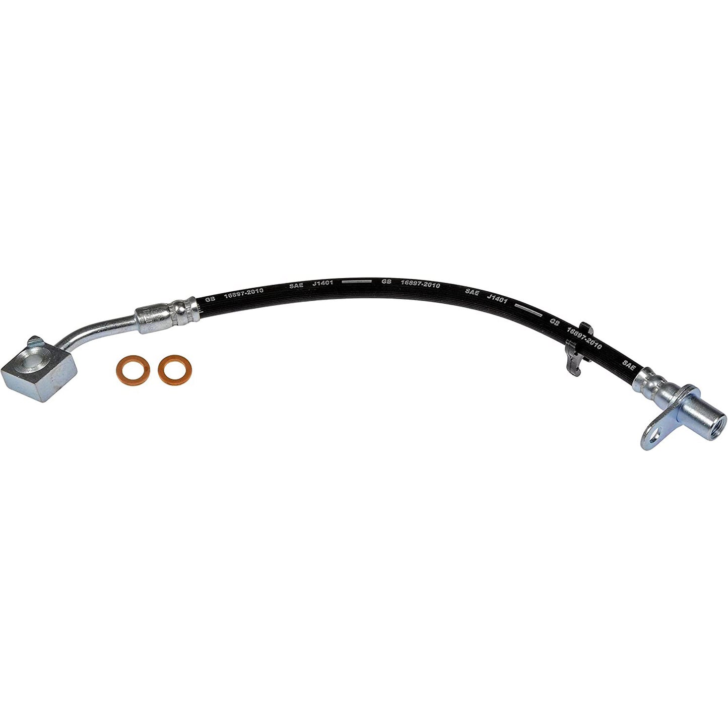 H620937 Front, Driver Side First Stop Series Brake Line, EPDM Rubber