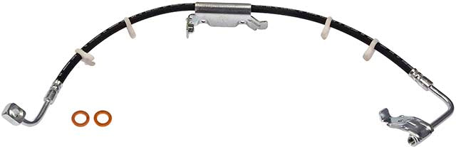 H621750 Front, Driver Side First Stop Series Brake Line, Metal and Rubber