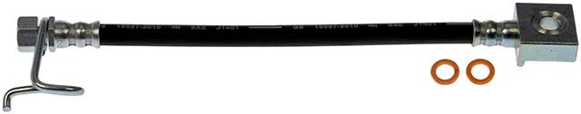 H621813 Rear, Driver Side First Stop Series Brake Line, Metal and Rubber