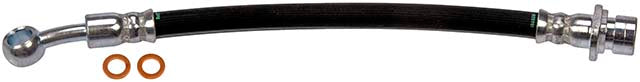 H621824 Rear, Driver and Passenger Side, Outer First Stop Series Brake Line, Metal and Rubber