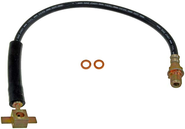 H79339 Front, Driver and Passenger Side First Stop Series Brake Line, Metal and Rubber