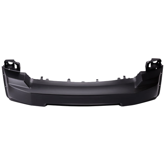 Front Primed Bumper Cover, Without Molding Holes, Without Fog Light Holes, Without Parking Aid Sensor Holes, CAPA CERTIFIED