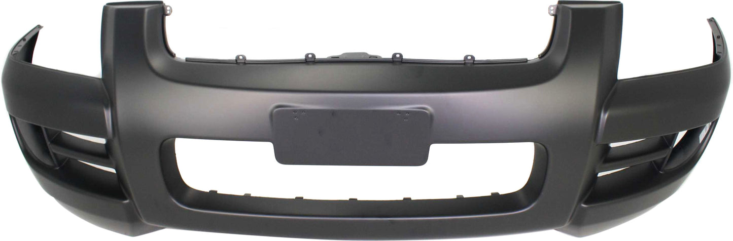 Front Primed Bumper Cover, For Models With Luxury Package and Bar Type Bumper Grille