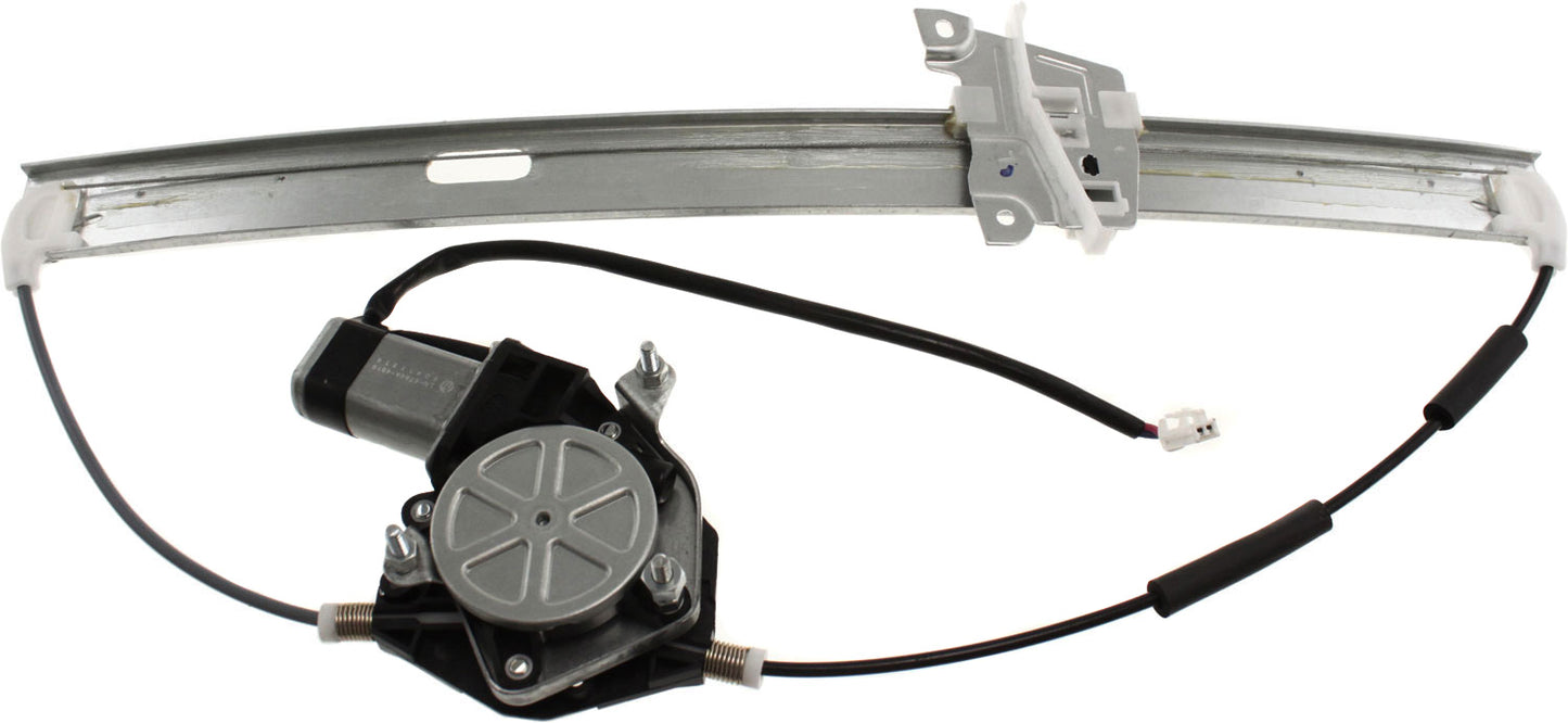 Front, Driver Side Power Window Regulator, With Motor