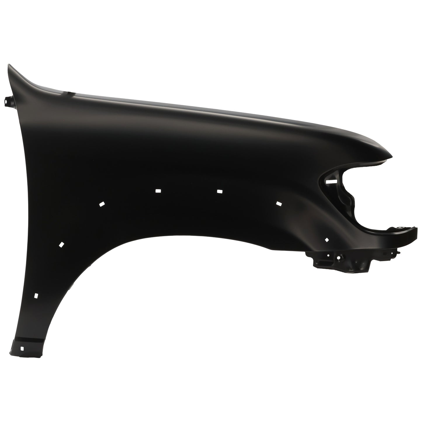 Переднее крыло со стороны пассажира, с отверстиями под молдинги, 8-цилиндровый двигатель объемом 4,7 л