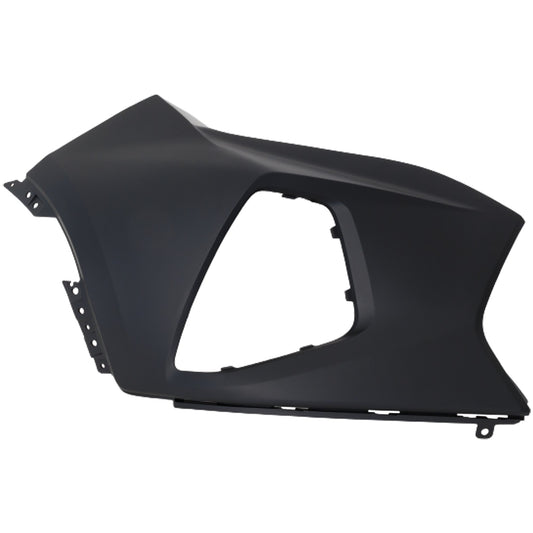 Front, Passenger Side, Upper Bumper Cover, Primed, CAPA CERTIFIED