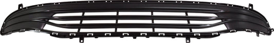 Решетка переднего бампера, текстурированная черная