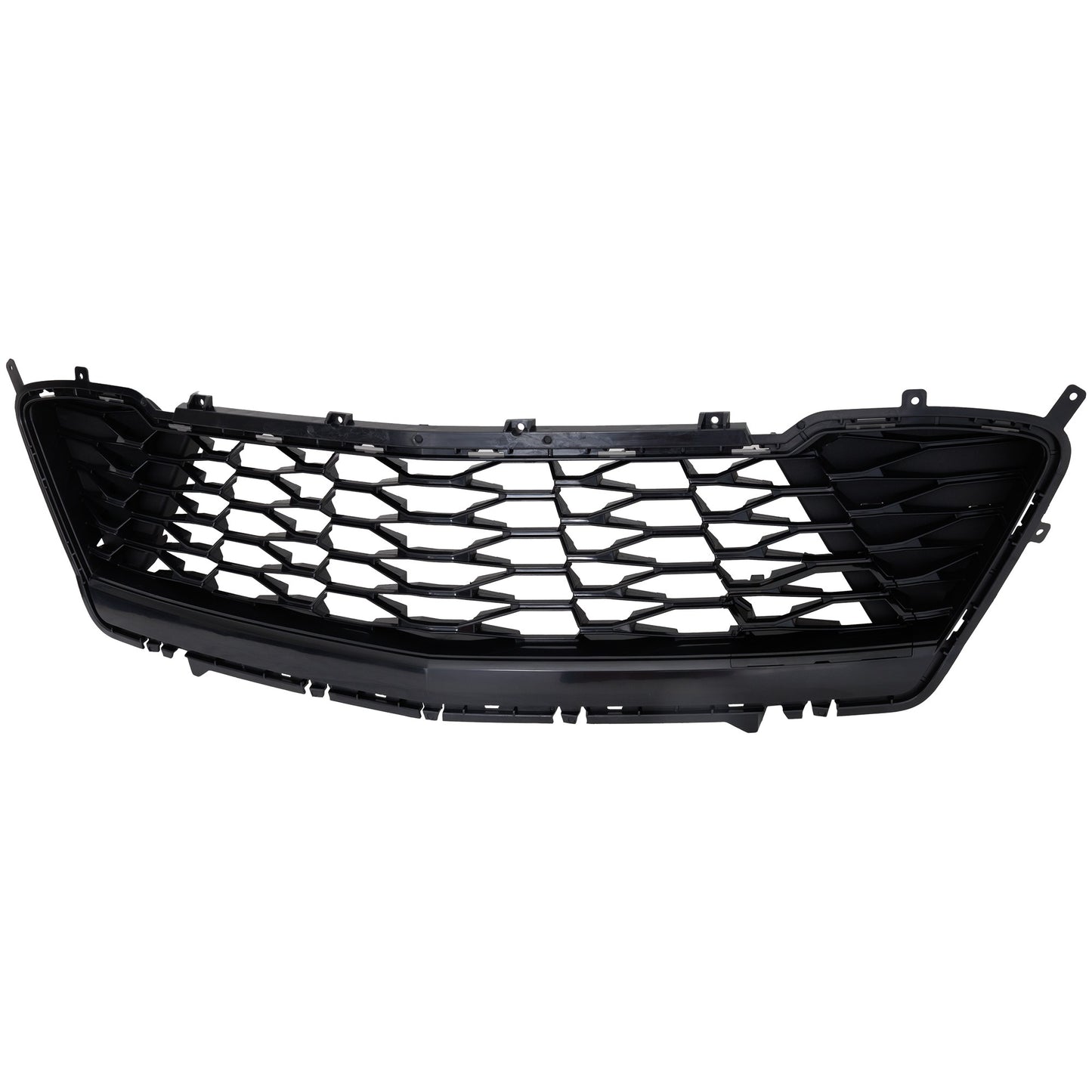 Решетка переднего бампера, окрашенная в черный цвет, модель SS