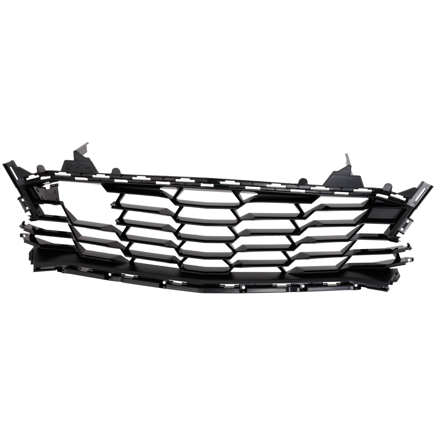 Решетка переднего бампера, текстурированная черная