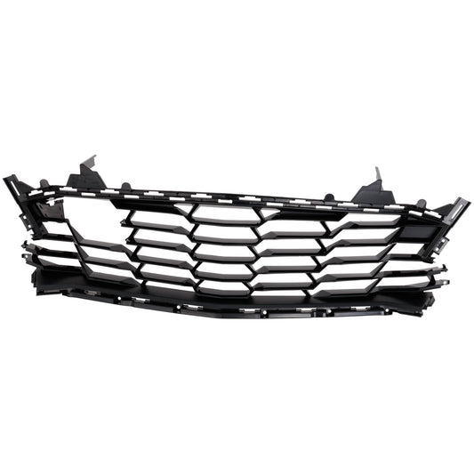 Решетка переднего бампера, текстурированная черная
