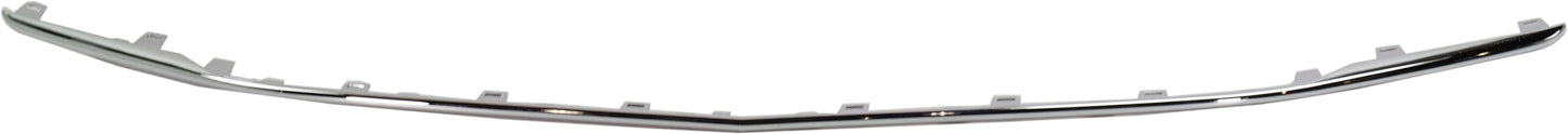 Front, Driver or Passenger Side Bumper Trim, Chrome