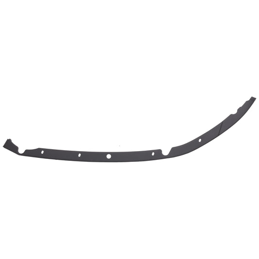 Front, Passenger Side Bumper Trim, Black