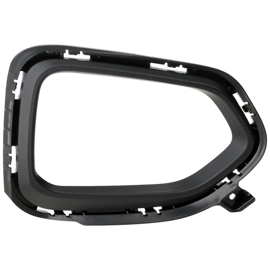 Front, Passenger Side Fog Light Trim, Textured Black