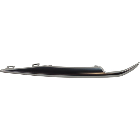 Front, Driver Side Bumper Trim, Chrome, Side Cover Molding, 8 Cyl., 6.2L Engine