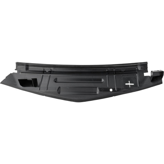 Front, Upper Valance, Air Deflector, Textured