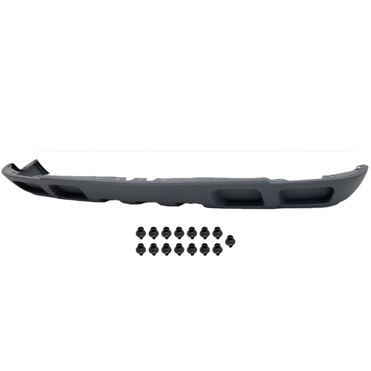 Front, Lower Valance, Textured Dark Gray