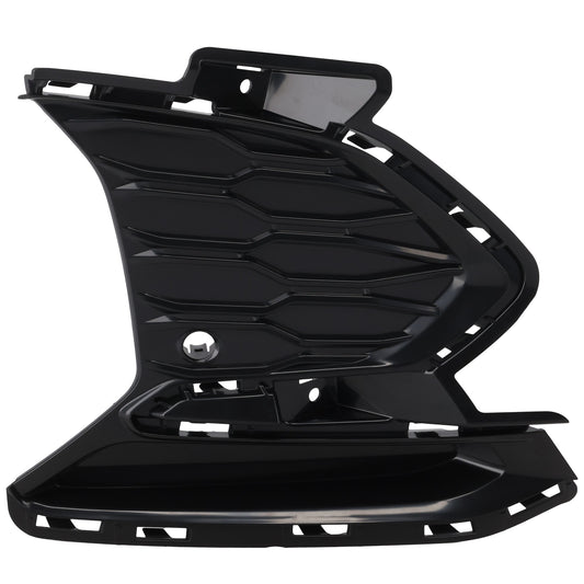 Front, Passenger Side Bumper Grille, Black
