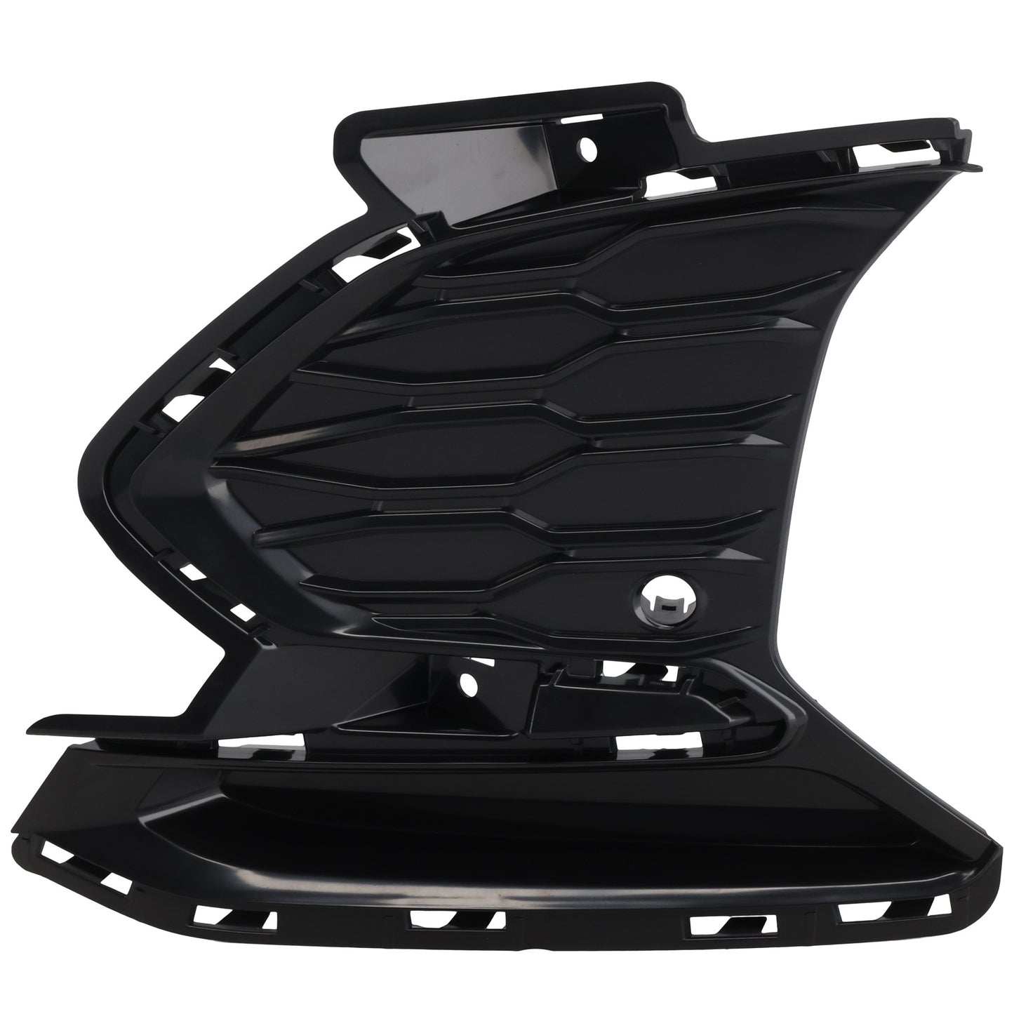 Front, Driver Side Bumper Grille, Black