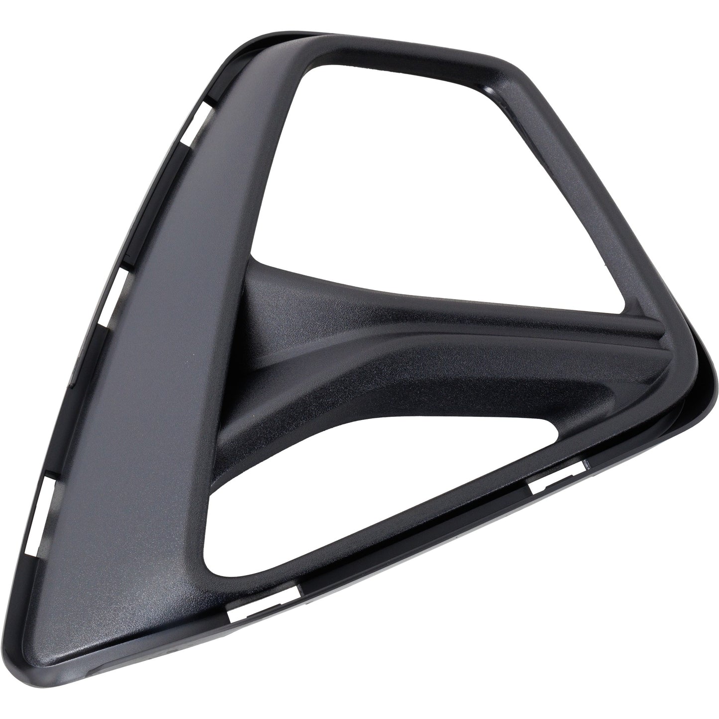 Front, Passenger Side Fog Light Trim, Textured Black