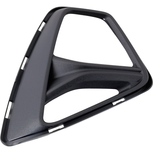 Front, Passenger Side Fog Light Trim, Textured Black