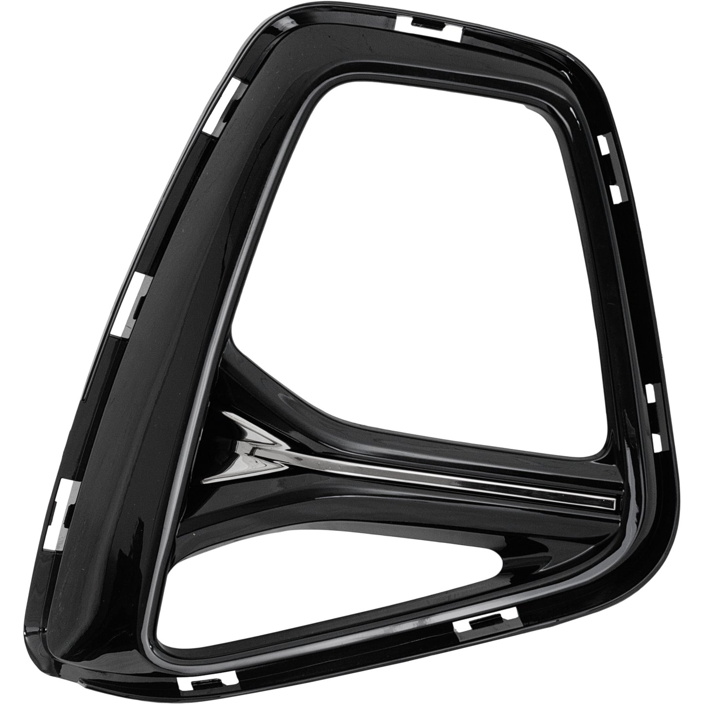 Front, Passenger Side Fog Light Trim, Black, RS Model