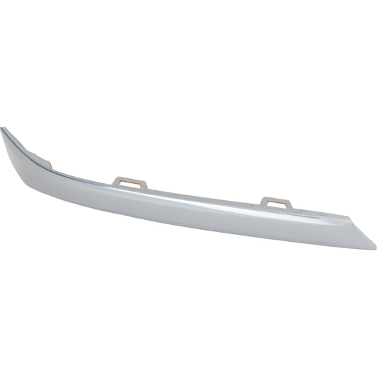 Front, Driver Side Fog Light Trim, Silver