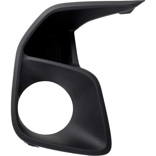 Front, Passenger Side Fog Light Trim, Textured Black