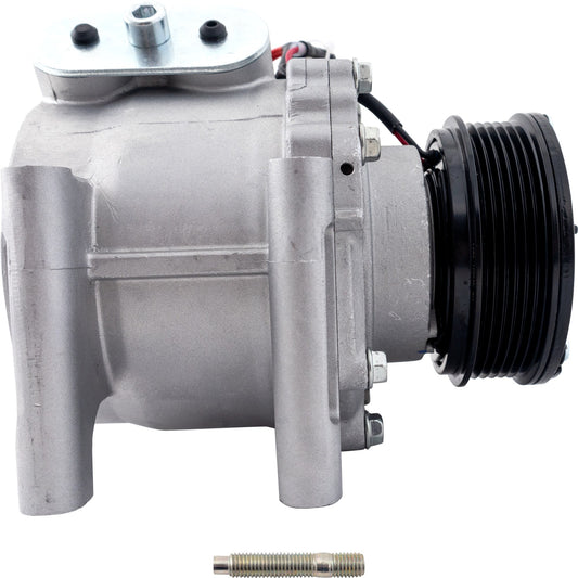 A/C Compressor, With Clutch, 6-Groove Pulley, 4.2L, 6Cyl
