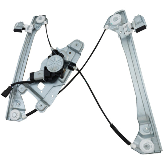 Front, Passenger Side Power Window Regulator, With Motor